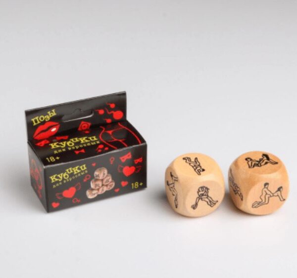 Игра кубики “Позы для взрослых”
